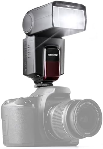 NEEWER TT560 Camera Flash Speedlite Compatible with Canon Sony Nikon Panasonic Fuji DSLR with Universal Single Contact Hot Shoe Mount, Speedlight Compatible with Sony ZV1, NOT for ZV-1F, No TTL - Image 4