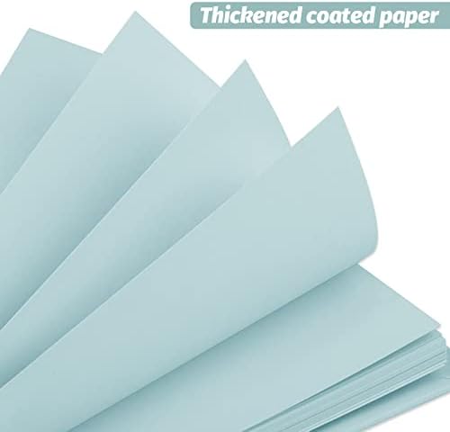 Gotideal 80 Pages Scrapbook Album with 10 Metallic Markers, Blue - Image 5