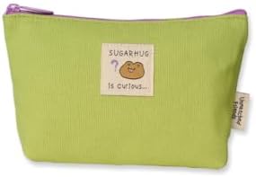 Monolike Unmatched Friends daily Pouch, Green - Pencil Pouch, Portable Pencil Bag, Pencil Case, Office Pouch case by Onlythingsilike