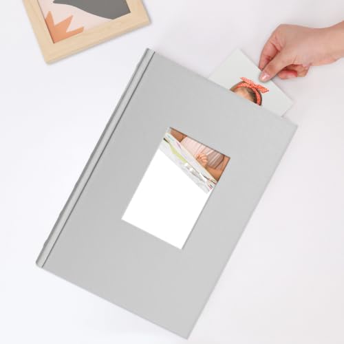Vienrose Photo Album 4x6 300 Photos PU Leather Cover Grey - Image 5