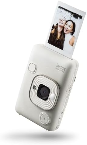 Fujifilm INSTAX Mini LIPLAY Hybrid Instant Camera - Misty White - Image 3
