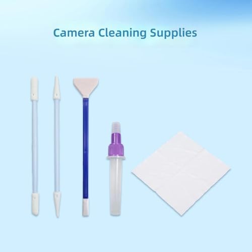 Professional Camera Lens and Screen Stick Set with Microfiber Cloth for Camera Phone Computer Monitors CMOS Multi Head Tool - Image 2