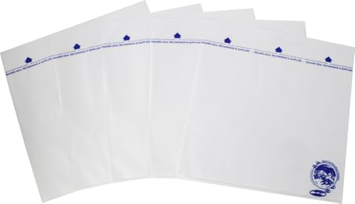 (100) 12 Inch Record Inner Sleeves - 3-Layers of Archival Quality, Anti-Static HDPE with Rice Paper Enclosed Insert for Extra Rigidity #12IM - Image 5