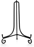 Artliving Plate Stands for Display, 15Inch Black Iron Easel Plate Display Photo Holder Stand, Displays Picture Frames, Decorative Plates, Tablets and Art (2 pack) by Artliving
