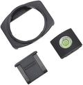 22mm Camera Eyecup and Hot Shoe Cover with Level Set for D610, D750, , , D7200, Comprehensive Viewfinder Protector, Eyeshade and Hotshoe Cover by KIMISS