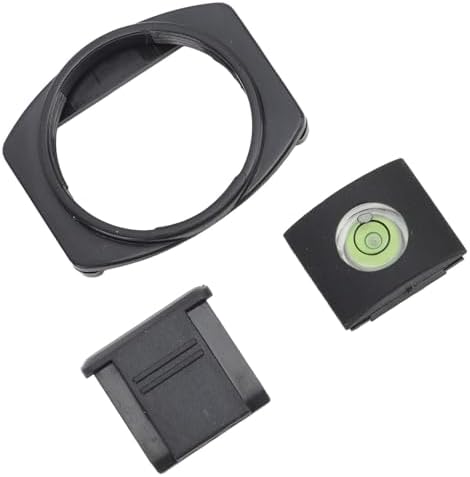 22mm Camera Eyecup and Hot Shoe Cover with Level Set for D610, D750, , , D7200, Comprehensive Viewfinder Protector, Eyeshade and Hotshoe Cover - Image 4