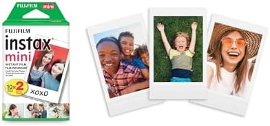 Fujifilm Mini Instant Film (White) for Fujifilm Mini 8,9,11,12,50s, 25, 7s, 90, 300 Cameras, Instax Mini Link's W/Microfiber Cloth by Megen (40 Prints) - Image 4