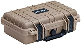 MEIJIA Portable All Weather Waterproof Protective Hard Case, Small Camera Case,Dry Case with Customizable Foam,Fit Use of Drones, Camera,Equipments, 11.65 ”x8.35”x3.78” by MEIJIA