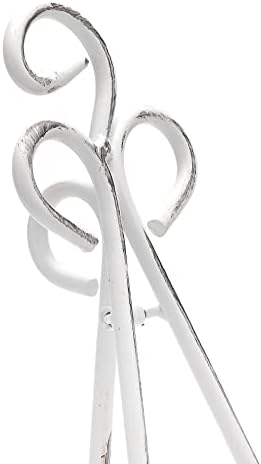 Plate Stand For Display 13.7" H White Plate Easel Display Stand Picture Frame Stand - Image 2