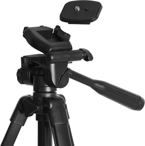 Ravelli APLT3 53" (3-Pack of Tripods) Light Weight Aluminum Tripod, with Three Carrying Bags and Three Universal Smartphone Mount Adapters - Image 4