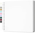 Scrapbook Album 10x10in, Acid-Free Kraft Paper 50 Sheets 100 Pages by Yopih
