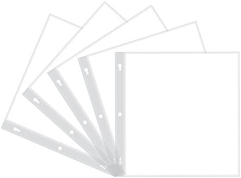 Pioneer Photo Albums Bund Top Loading Page Protectors with White Inserts, 12 by 12-Inch, 5-Pack - Image 2