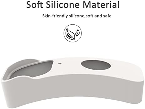 LEFXMOPHY Camera Cover Compatible with Blink Video Doorbell Case White Silicone Weatherproof Protector - Image 3