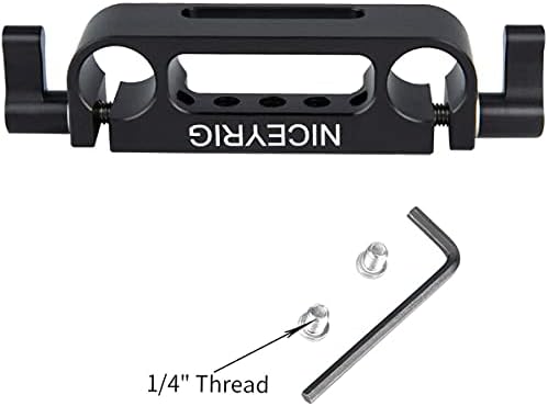 NICEYRIG 15mm Rod Clamp Railblock with 30mm Counterbore for 15mm Rail Rig Support System Follow Focus - 326 - Image 6