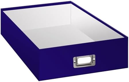 Pioneer Jumbo Scrapbook Storage Box, Bright Blue, 14.75 Inch x 13 Inch x 3.75 Inch - Image 3
