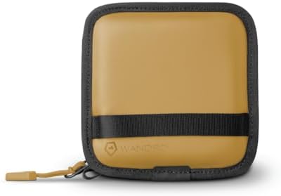 WANDRD Lens Filter Case - Store 4 Filters in Your Camera Backpack or Camera Case, Protect Photography Accessories from Scratches, Dust & Impact (Dallol Yellow) by WANDRD