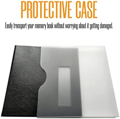 2x6 Strip Album, Black Cover Black Pages, 2 Gel Pens, 10pk - Image 6
