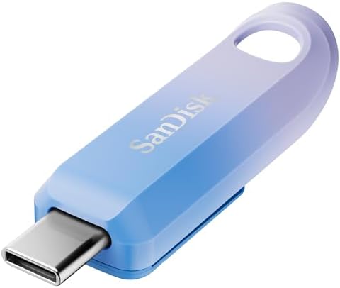 SANDISK 512GB Creator USB-C Flash Drive - Up to 400MB/s, USB Type-C - Compatible with Laptops and Tablets -3 Months of Adobe Lightroom Included - SDCZ75C-512G-G46 by Unknown