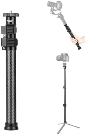 Koolehaoda Tripod Extension, 11"-25" Carbon Fiber Tripod Extender Pole by Koolehaoda