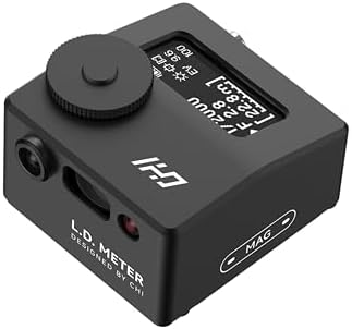 CHI L.D. Light Meter Lite (Black) for Vintage Cameras and Film Photography by CHI