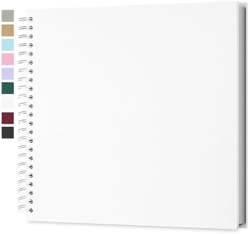 Yopih Scrapbook Album 12x12in, Acid-Free Kraft Paper 50 Sheets 100 Pages by Yopih