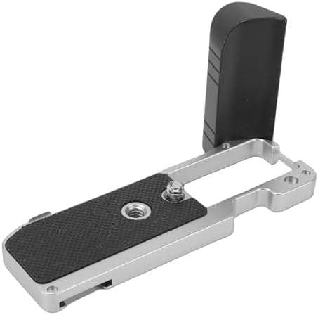Cryfokt L Shape Bracket Handle XM5 Camera Plate, Aluminum Alloy (Silver) - Image 3