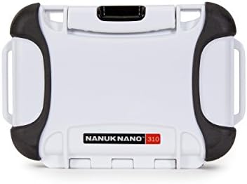 Nanuk 310-0012 Nano Series Waterproof Small Hard Case for Phones, Cameras and Electronics (White) by NANUK