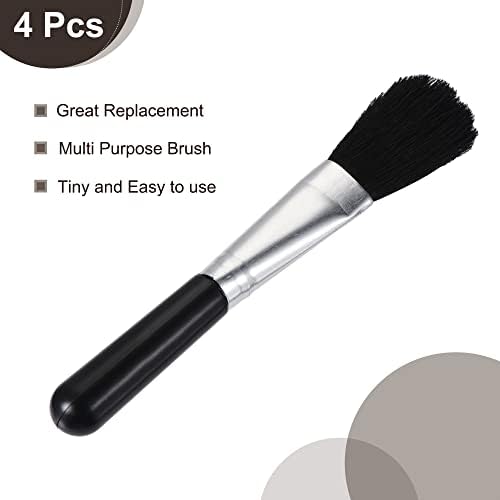MECCANIXITY Computer Cleaning Brush Tools Soft Bristle with 4.7 Inch Plastic Handle for Keyboard, Camera Lens, Electronics, Home, Office, 4 Pack - Image 3