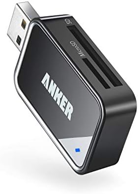 Anker SD Card Reader, 2-in-1 USB A Memory Card Reader for Digital Camera by Unknown