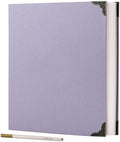 Vienrose 3-Ring Self-Adhesive Photo Album 12x12 In, 40 Pages, Purple by Vienrose