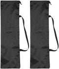 PATIKIL 33 x 10 Inch Tripod Carrying Case, 2 Pack Camera Tripod Carrying Bags Oxford Cloth Padded Bag for Camera Gear Mic Light Stand Sheet Music Photography Accessories, Black by PATIKIL