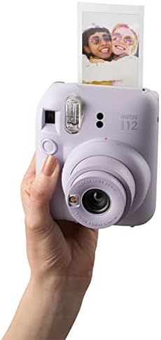 Fujifilm Instax Mini 12 Instant Film Camera Lilac Purple, Fujifilm Instax Mini Twin Pack Instant Film 20 Sheets, Case, Accessory Bundle - Image 3