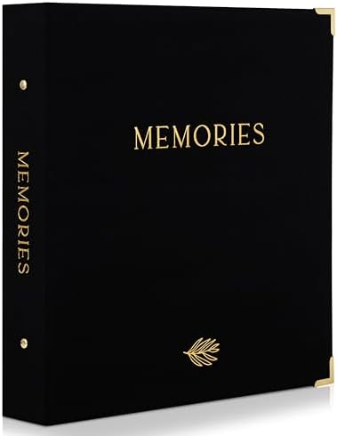 Beautiful Linen Photo Album For 4x6 Photos - Holds Up To 500 Pictures by ZICOTO