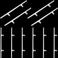 10 Pcs Shutter Repair Slider Connector Plantation Shutter Repair Kit Plantation Shutter Replacement Parts Vinyl Shutter Vane Connector, 2 Connect 3.25" Center Spacing by Ribbonlic