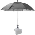 Camera Hot Shoe Umbrella, 360 Swivel DSLR Camera Sunshade & Rain Cover for Camera with Hot Shoe, Waterproof Photography Accessory for Outdoor Photographing, Filming, Live Streaming, 20 Inch by SnowTing