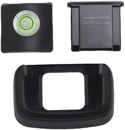 Camera Hot Shoe Cover, 3 in 1 Eyecup Hot Shoe Cover Bubble Level Set Replacement for Nikon Z50 Mirrorless Camera, Anti Static Dust and Oxidation, Ideal for Protection - Image 3