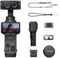 Insta360 Luna Ultra Vlog Bundle - 8K Vlogging Camera with Dual Leica Lenses, 12× Zoom, 1" Sensor, Detachable 2" Touchscreen, Triple AI Chip, Pocket Gimbal Camera for Vlog Photography by Unknown