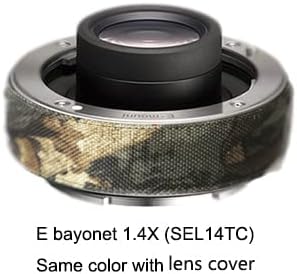 Rolanpro Camera Lens Camouflage Case Rain Cover for Sony E bayonet 1.4X (SEL14TC) Barlow Cover Guns Clothing - Image 2