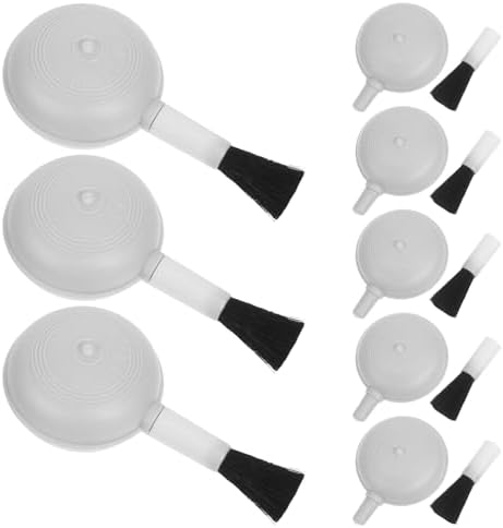 Veemoon 8pcs Lens Cleaning Brush with Detachable Air Blower for DSLR Camera Telescope Keyboard and Mobile Phone Lenses Deep Dust Removal Squeeze Pump Tool for Precise Cleaning by Veemoon