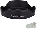 Lens Hood for Canon EF-M 11-22mm F4-5.6 is STM Lens, Reversible Lens Shade on EOS M6 Mark II M200 M100 M50, Replace Canon EW-60E Lens Hood by JJC
