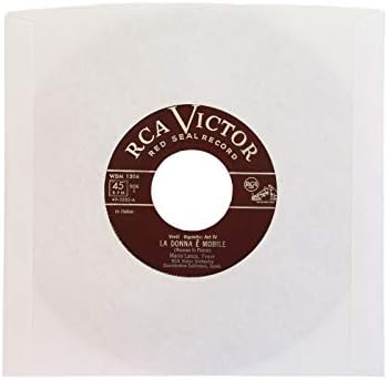 (50) Square Deal Recordings & Supplies 7 Inch Record Paper Inner Sleeves - White Archival Acid Free - #07IW - 50 Sleeves - Image 3