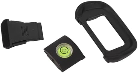 Fabater Camera Level and Eyecup with Hot Shoe Cover Set, Soft and Rugged ABS Material, Great for Photographers Using R10 Cameras, 1 Unit - Image 3