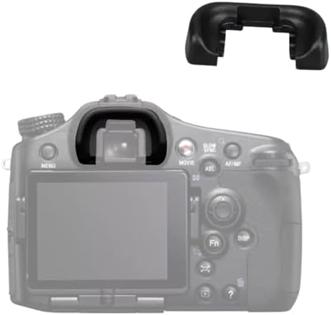 Eyecup with Rubber Coated Plastic Compatible with Sony Alpha a77 II, a77, a65, a58, a57 Digital Cameras Electronic Viewfinder Replaces Sony FDA-EP12 by Unknown