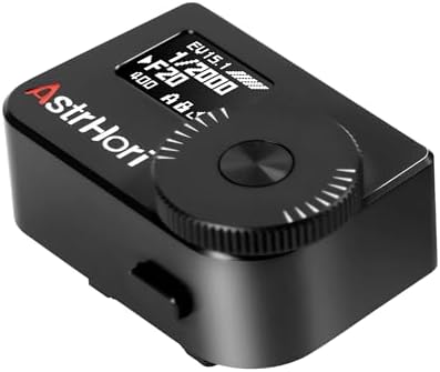AstrHori Light Meter with OLED Display Compatible with Cold Shoe Mount to Adjust ISO, Aperture and Shutter Speed Photography, Fits Vintage Leicas and Similar Rangefinder Cameras（Bronze Plate by AstrHori