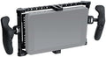 Universal Director's Monitor Cage with Cheese Plate, Two Side Handles with Adjustable 360 Degree for 5-7 inch Monitor, UC02 by CaTeFo