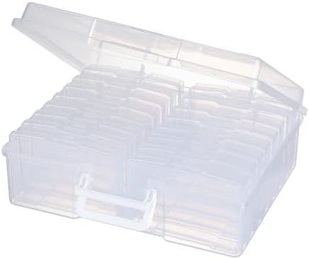novelinks Photo Storage Box and 16 Inner 4" x 6" Photo Storage Containers by novelinks