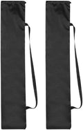 PATIKIL 39 x 8 Inch Tripod Carrying Case, 2 Pack Camera Tripod Carrying Bags Oxford Cloth Padded Bag for Camera Gear Mic Light Stand Sheet Music Photography Accessories, Black by PATIKIL