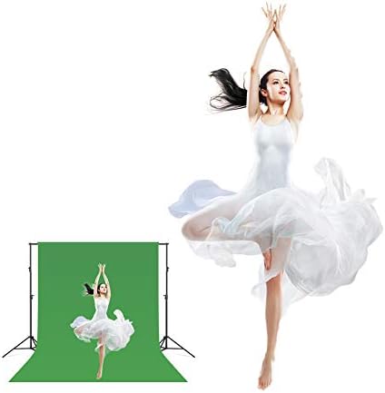 Green Screen Backdrop 10x12ft Photo Backdrop Chromakey Muslin Portrait Green Backdrop for PS Keying/Video Creation/Studio Portrait Shoots - Image 5