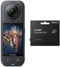 Insta360 X5 FlexiCare Bundle - Waterproof 8K 360° Action Camera, Leading Low Light, Invisible Selfie Stick Effect, Rugged & Replaceable Lens, 3-Hour Battery, Clear Audio, Stabilization by Unknown