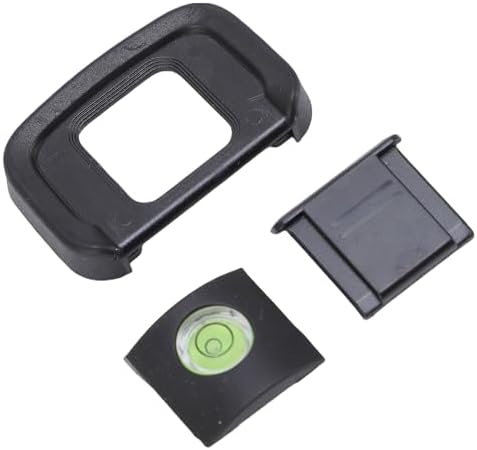 Bewinner Eyecup Hot Shoe Cover Bubble Level Set Comfortable Ergonomic Design for Z50 Mirrorless Camera ABS Silicone 3 in 1 Kit - Image 4